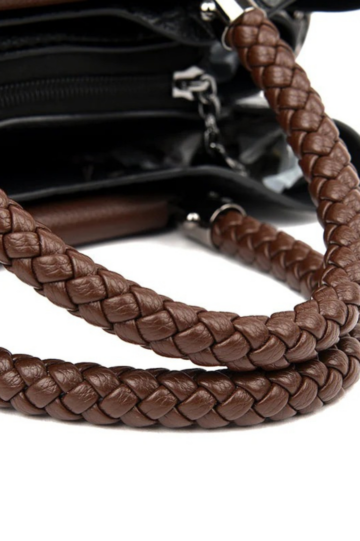 Women's Leather Top Handle Bag