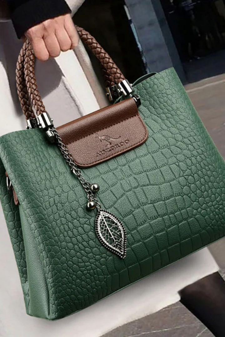 Women's Leather Top Handle Bag