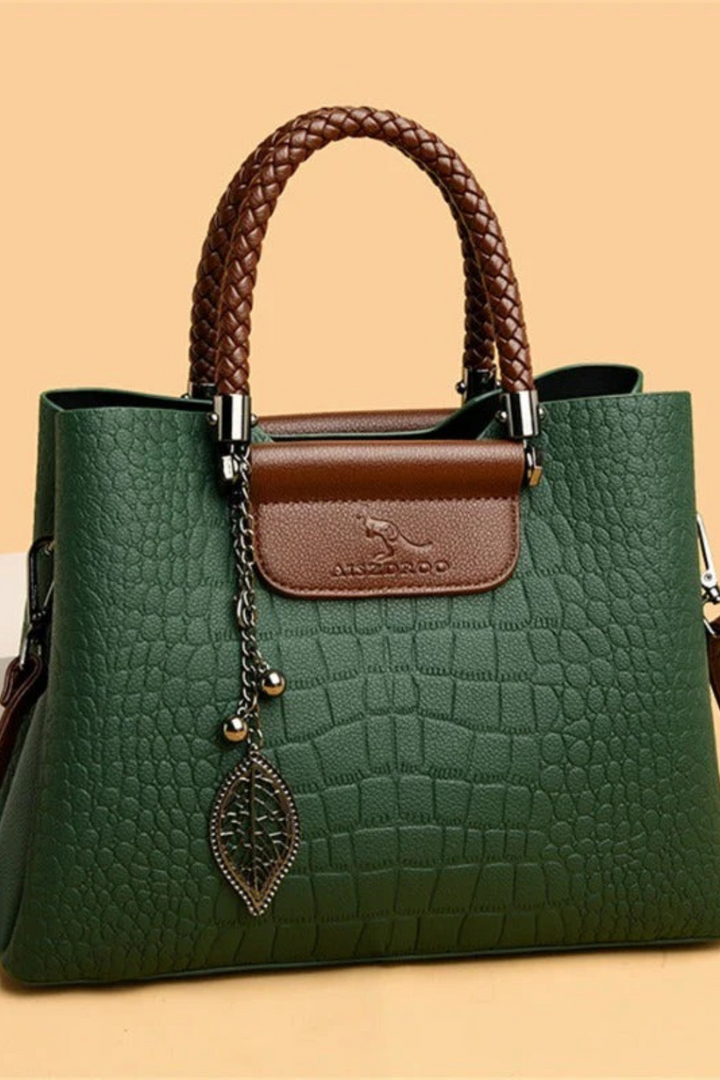 Women's Leather Top Handle Bag