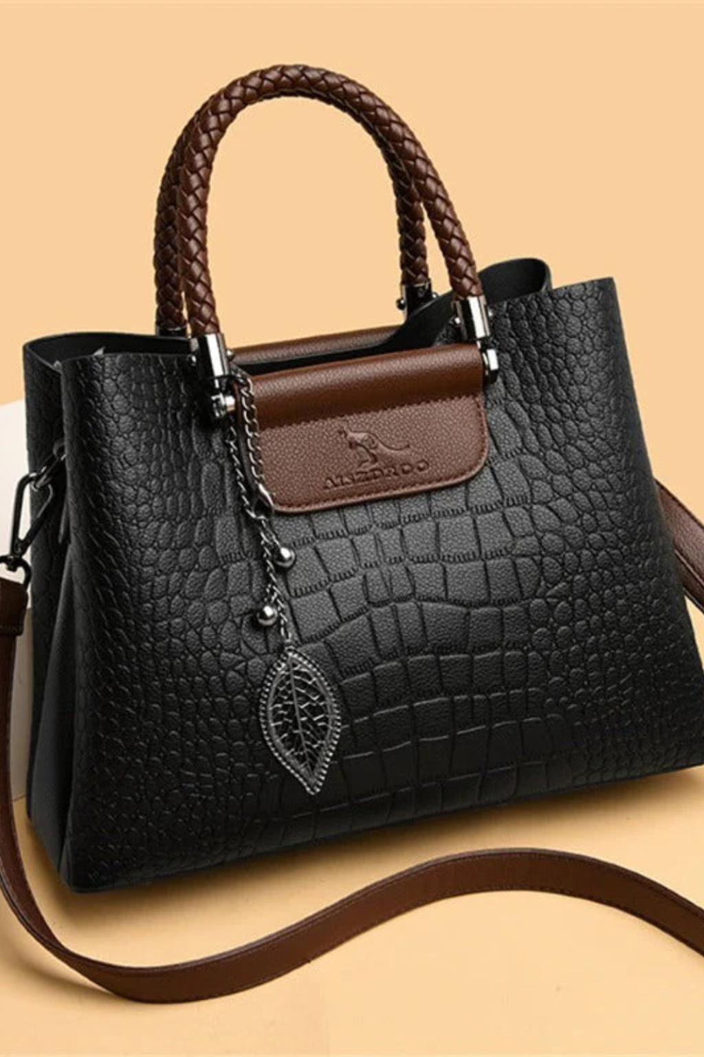 Women's Leather Top Handle Bag