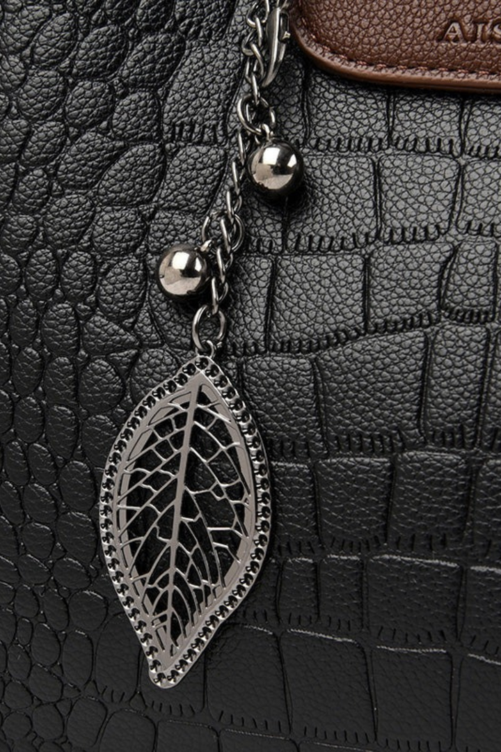 Women's Leather Top Handle Bag