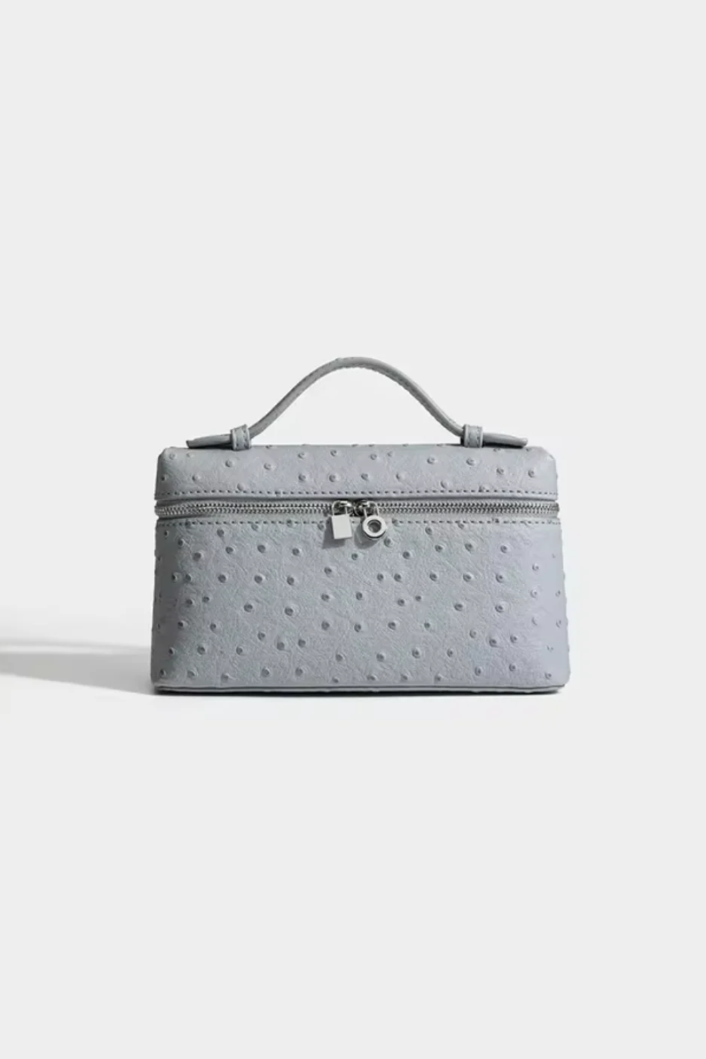 Women’s Ostrich-Textured Sling Clutch Bag