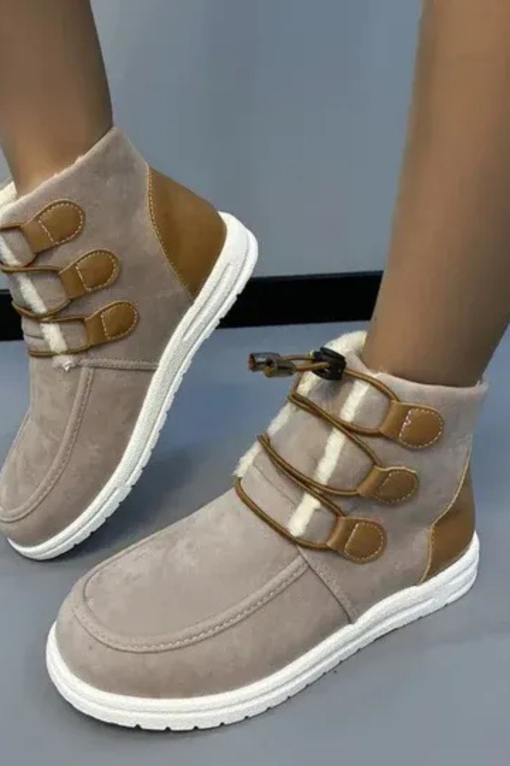 Women's Outdoor Flat Ankle Boots