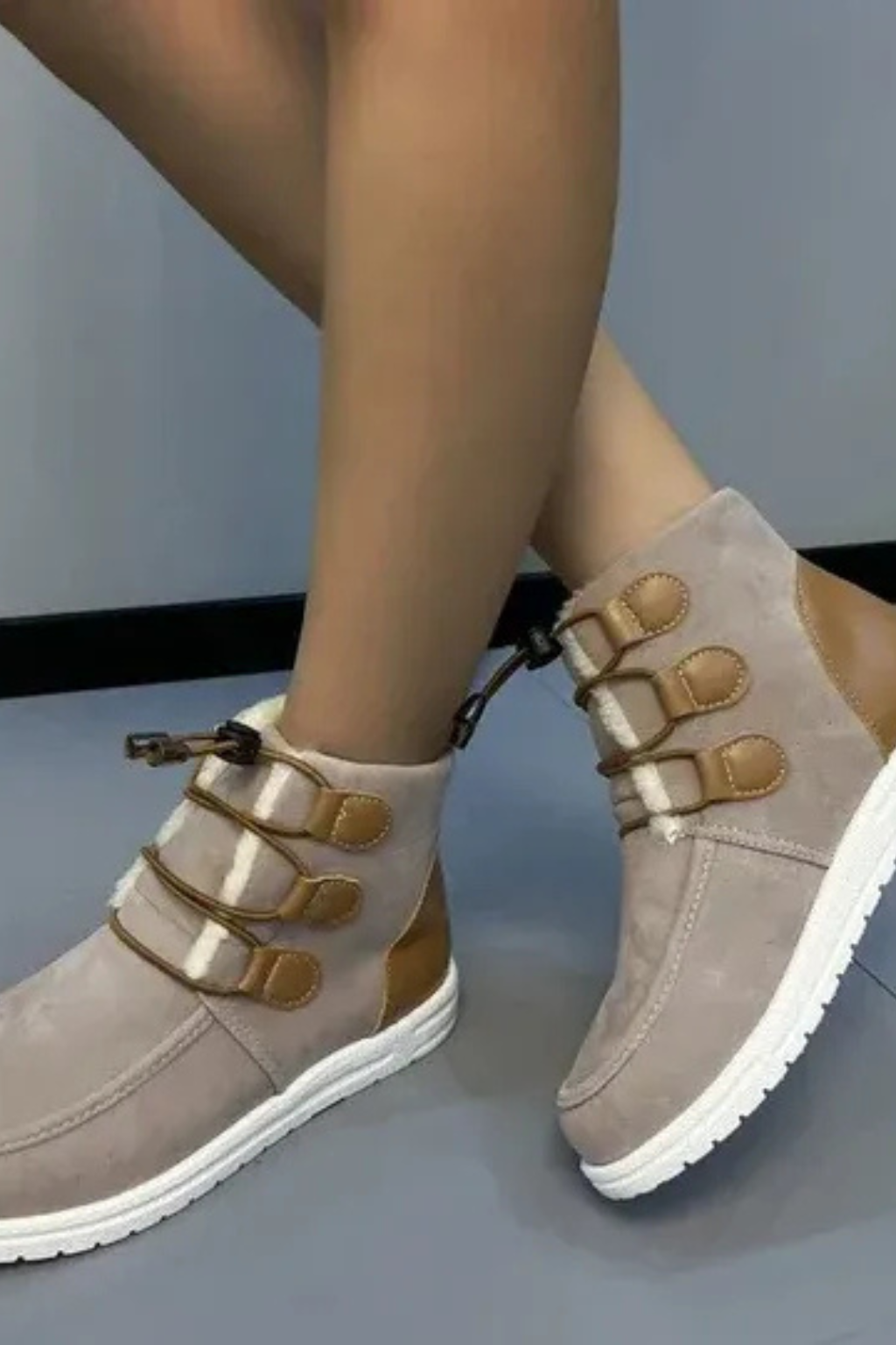 Women's Outdoor Flat Ankle Boots