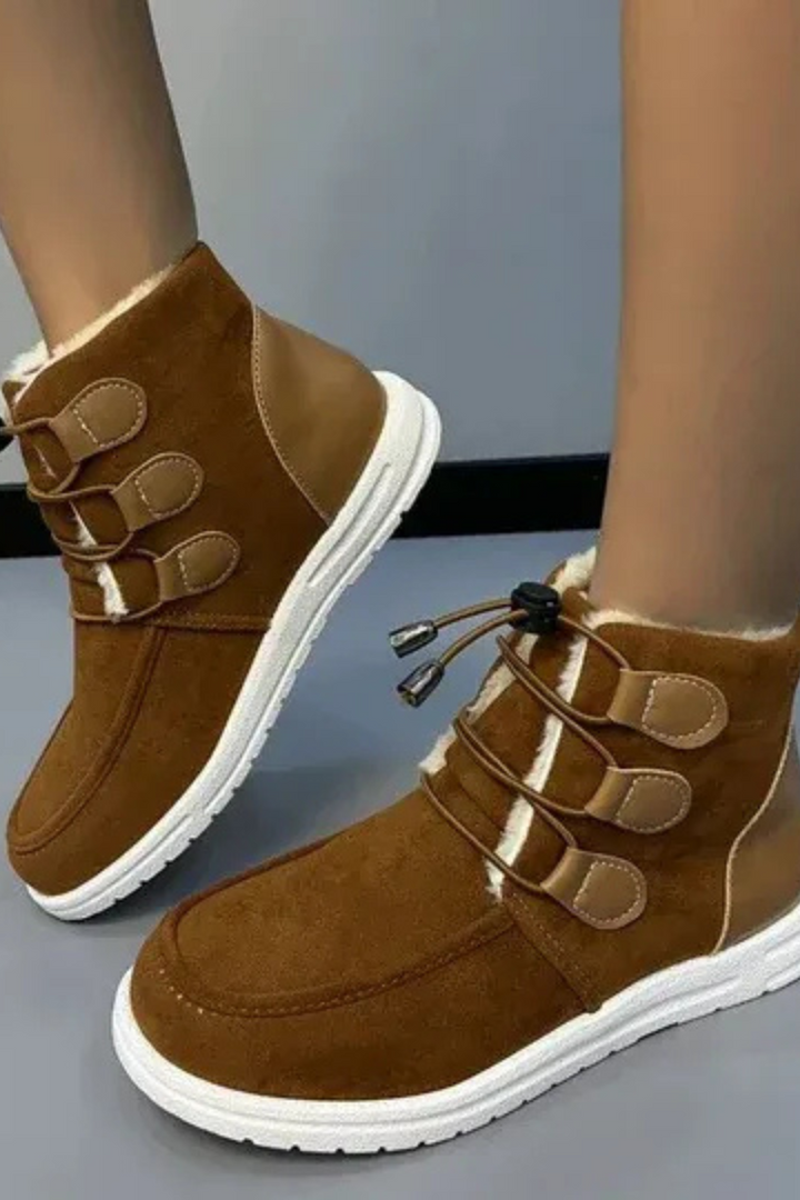 Women's Outdoor Flat Ankle Boots