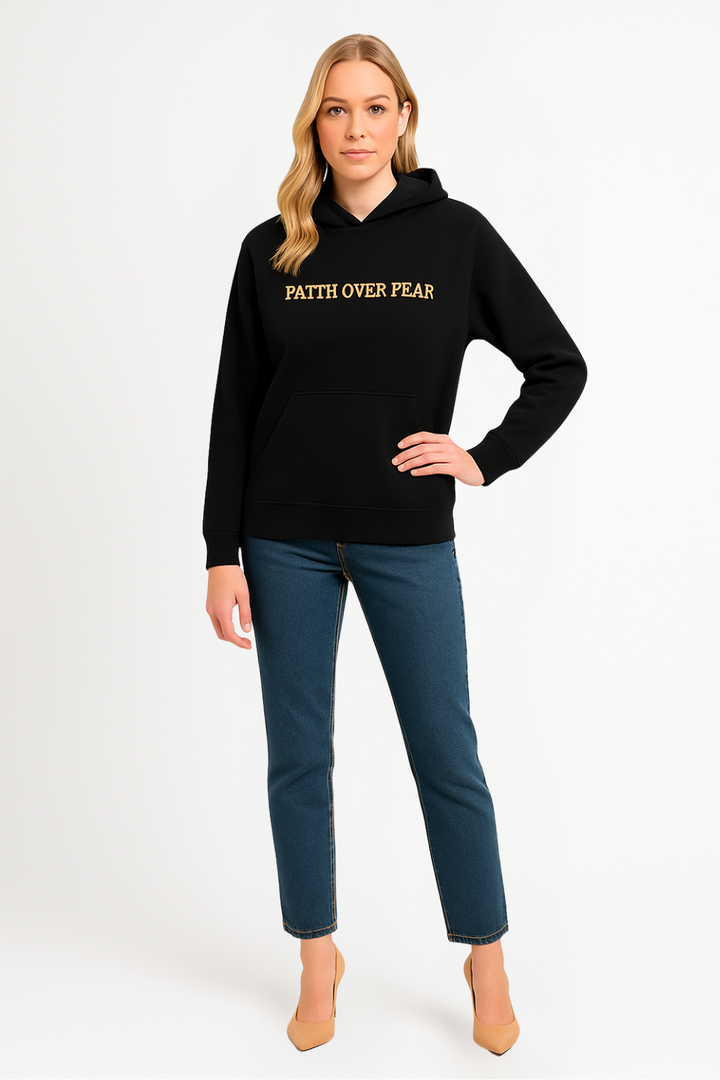 Women’s Oversized Faith Over Fear Hoodie