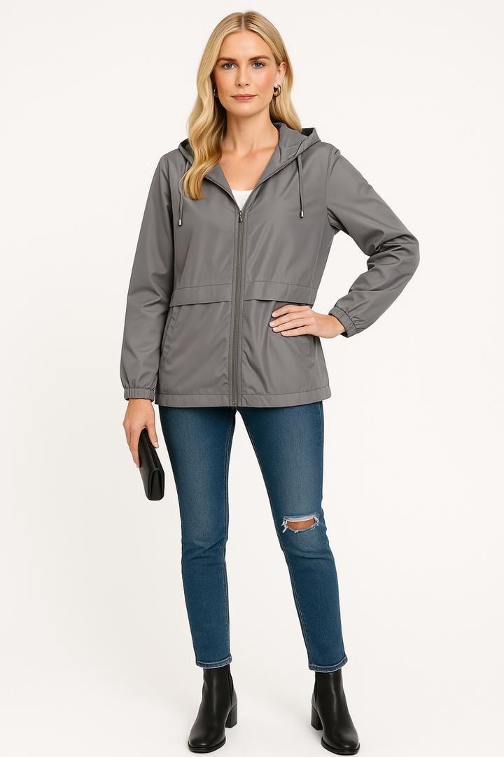 Women’s Packable Hooded Windbreaker