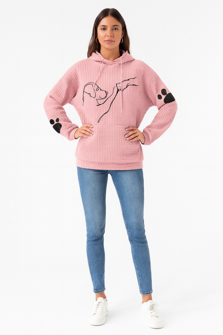 Women’s Paw Print Hoodie
