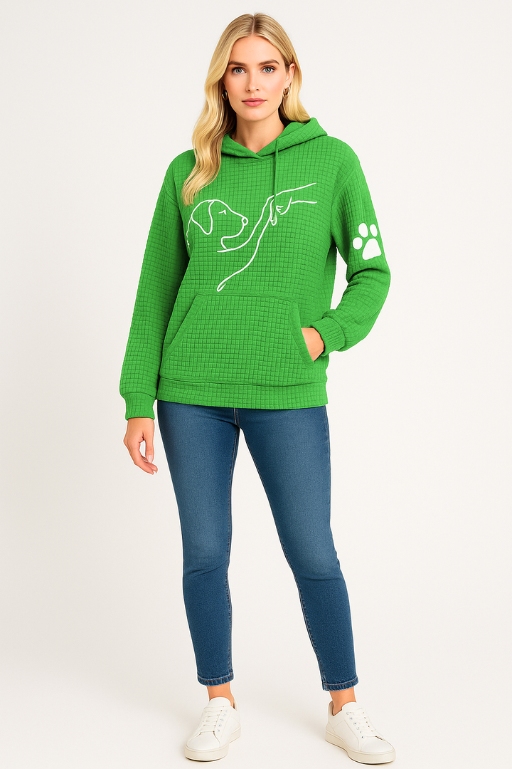 Women’s Paw Print Hoodie