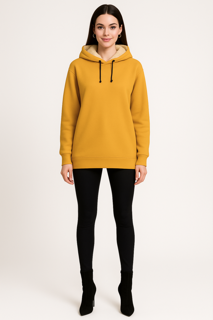 Women’s Pullover Hoodie with Fleece Lining