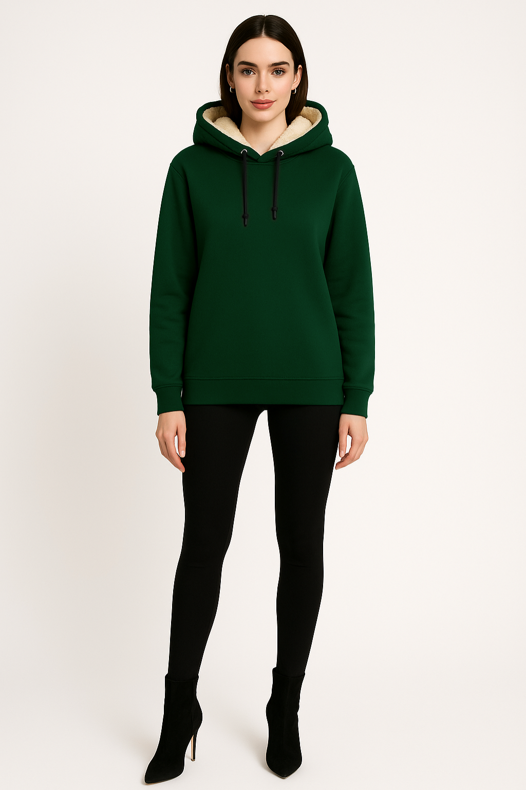 Women’s Pullover Hoodie with Fleece Lining