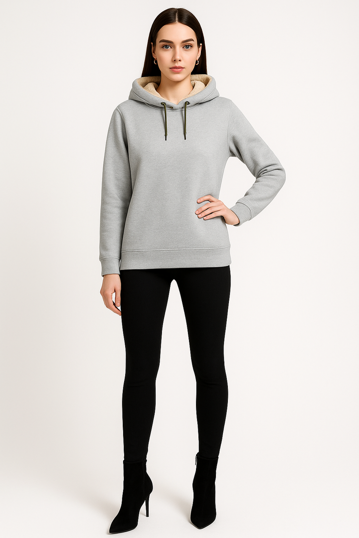 Women’s Pullover Hoodie with Fleece Lining