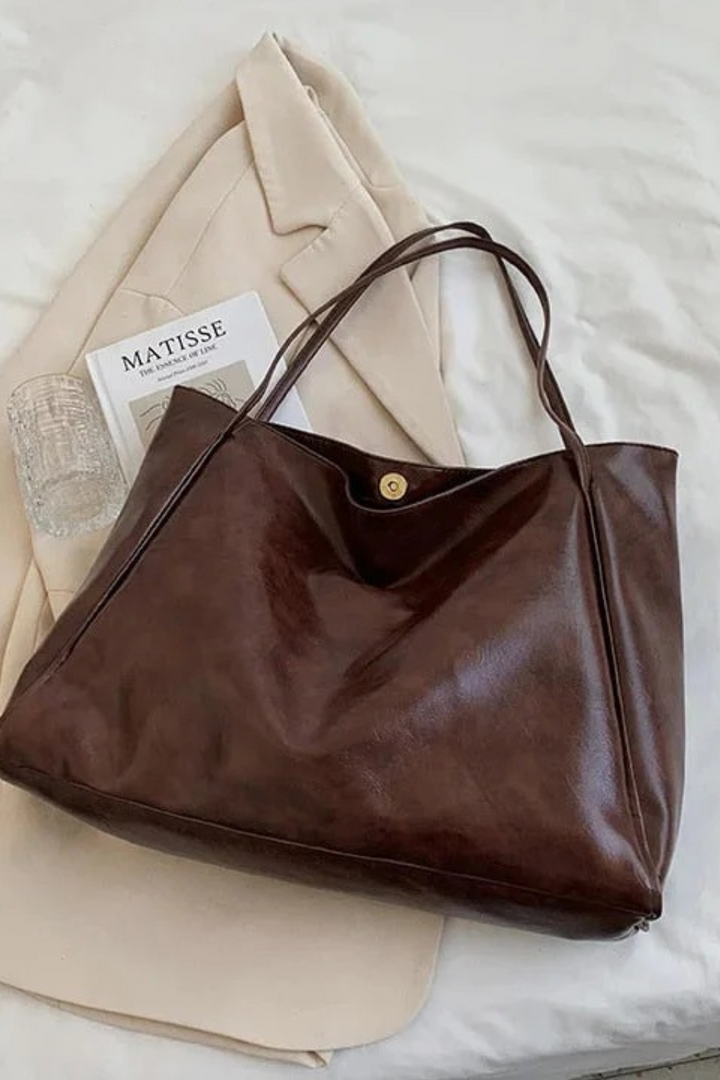 Women's Spacious Retro Shoulder Bag