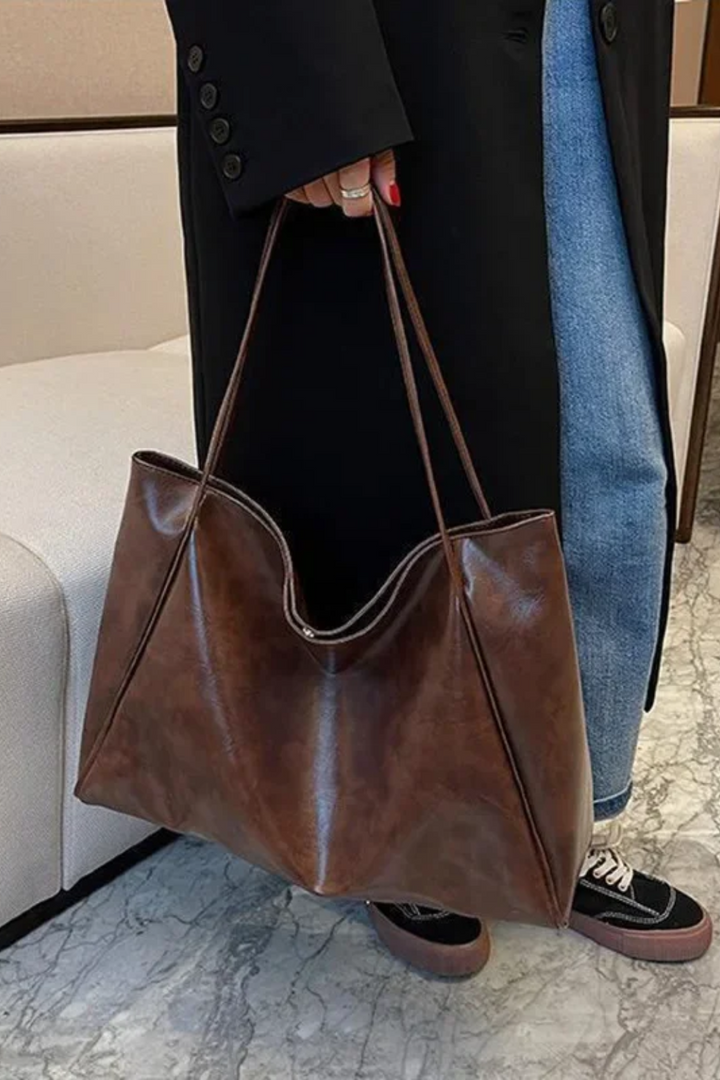 Women's Spacious Retro Shoulder Bag