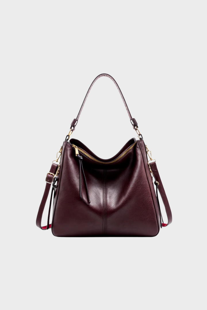Women’s Structured Leather Tote Bag