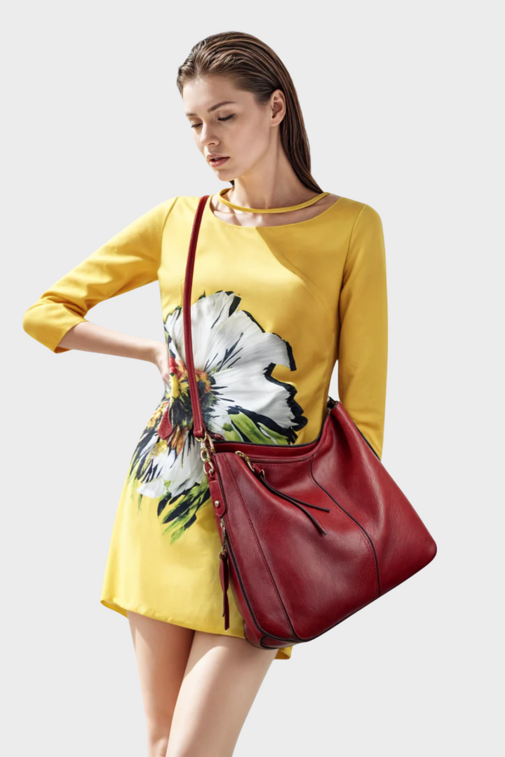 Women’s Structured Leather Tote Bag