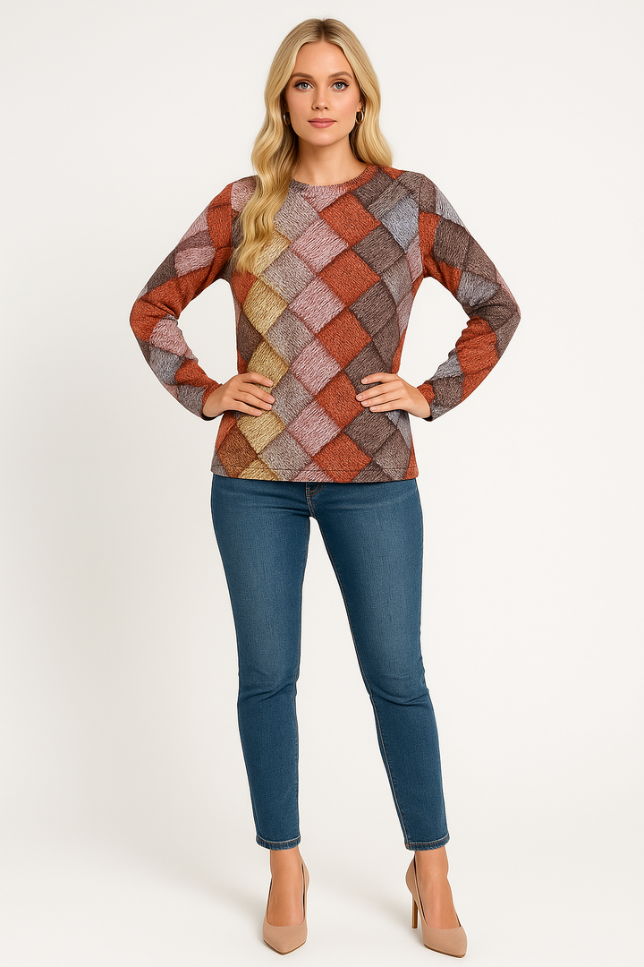 Women's Sweater Lightweight Knit Pullover