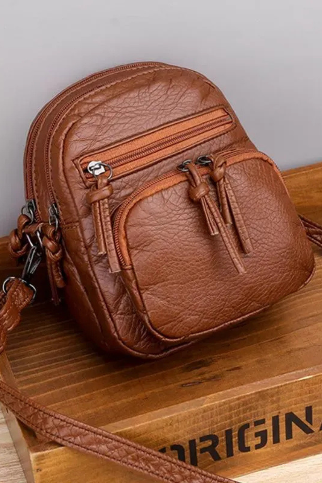 Women's Vintage Multi-Layer Crossbody Bag