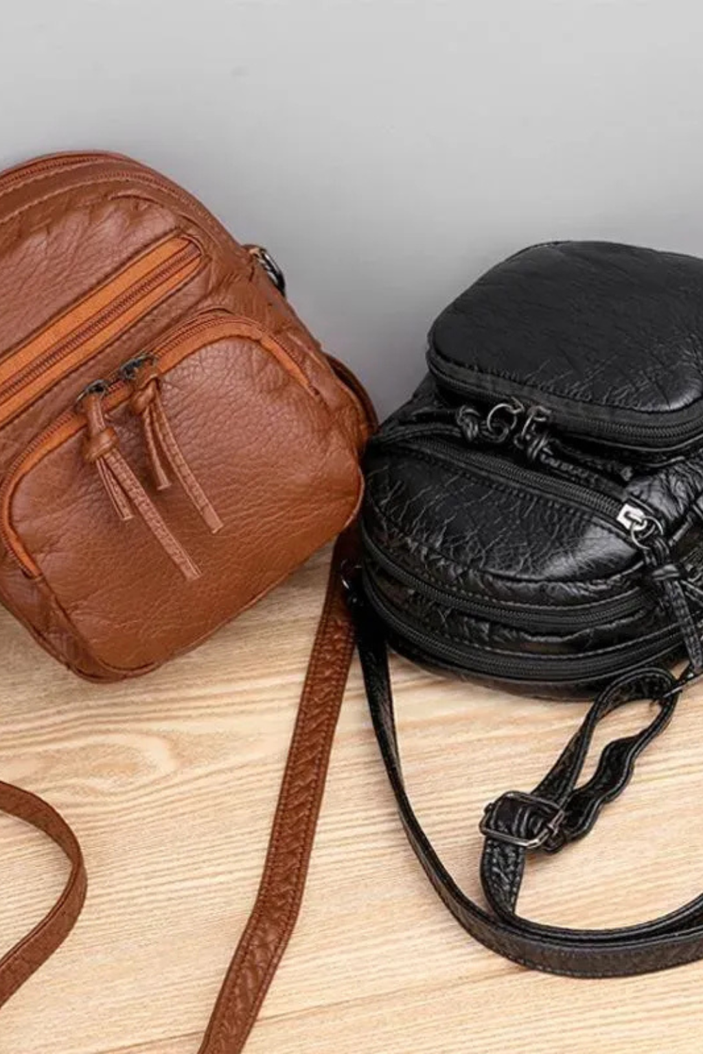 Women's Vintage Multi-Layer Crossbody Bag