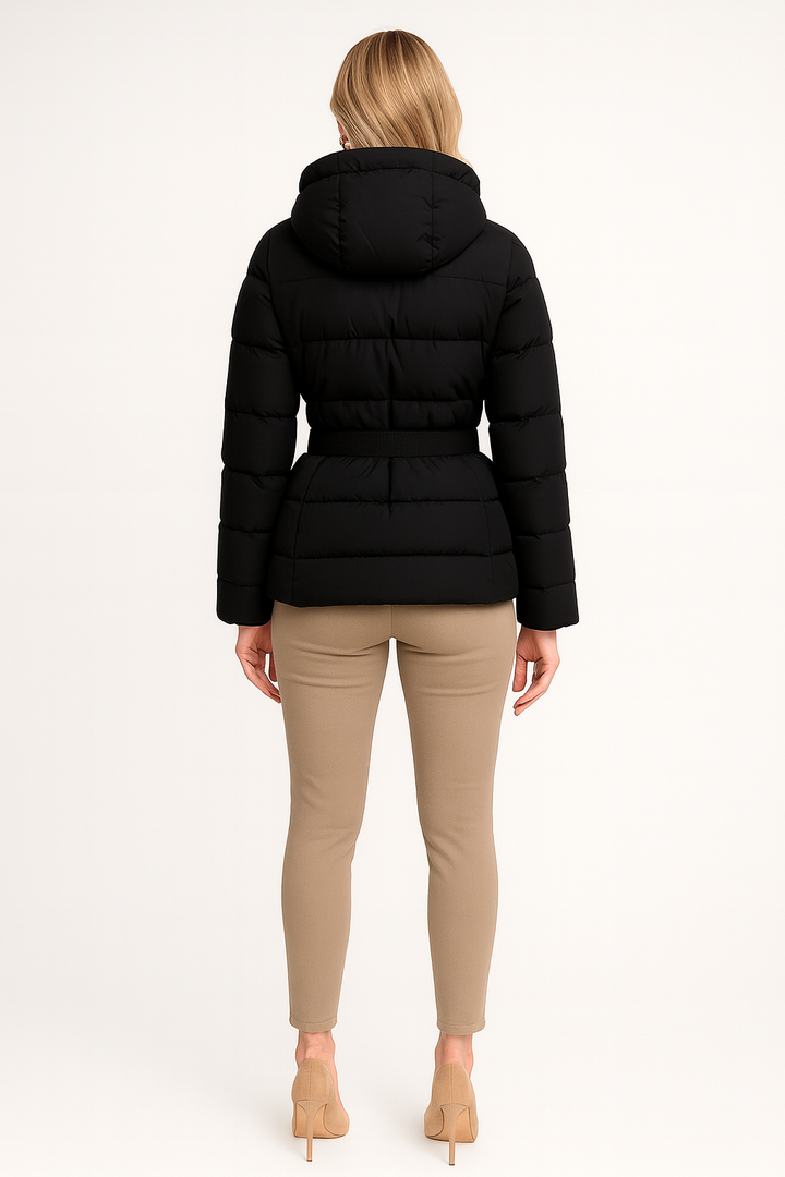 Women’s Waterproof Black Puffer Jacket