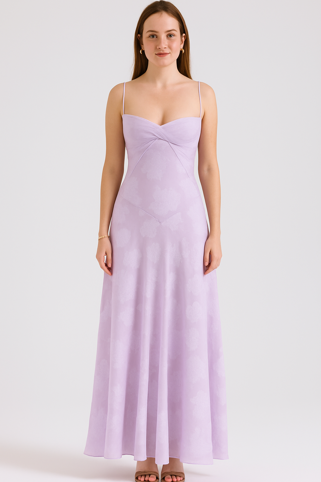 Women's Chic Lace Maxi Dress with Corset Style