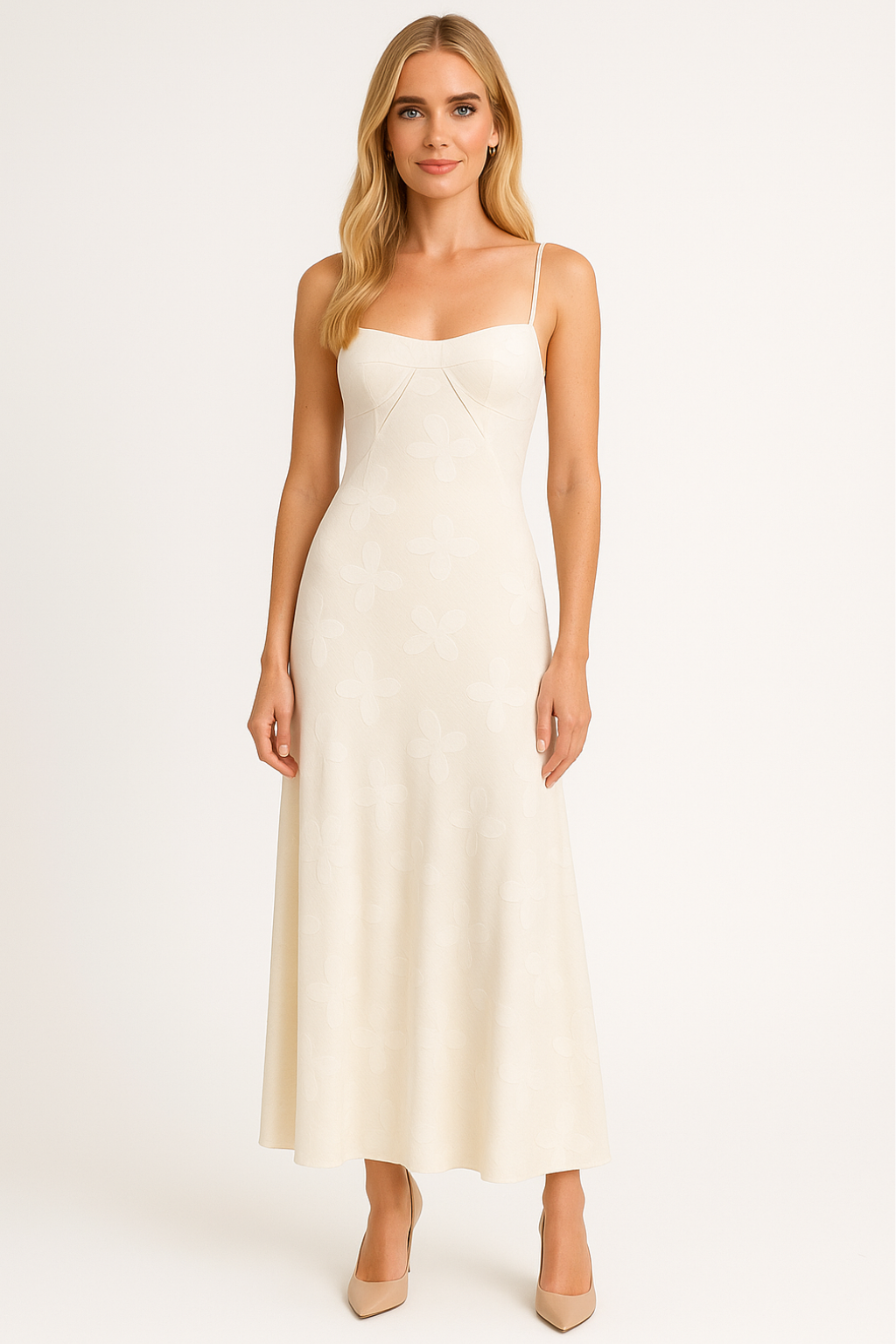 Women's Chic Lace Maxi Dress with Corset Style