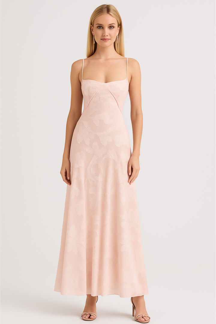 Women's Chic Lace Maxi Dress with Corset Style