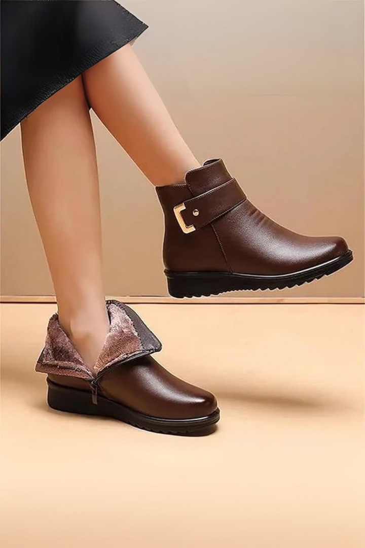 Women’s Plush-Lined Ankle Boots