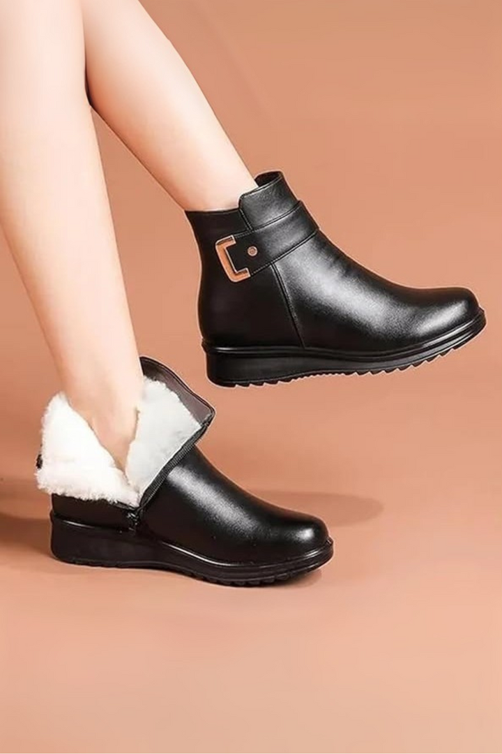 Women’s Plush-Lined Ankle Boots