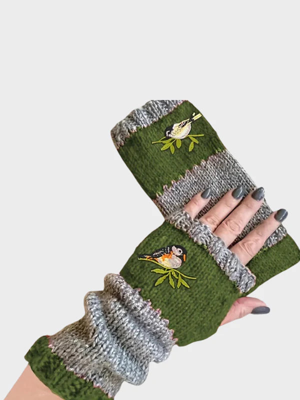 Women’s Fingerless Vintage-Inspired Gloves
