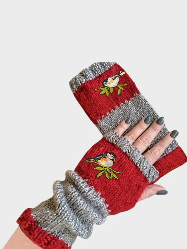 Women’s Fingerless Vintage-Inspired Gloves