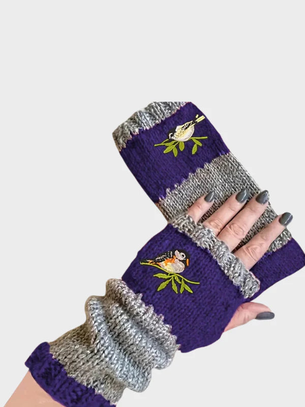 Women’s Fingerless Vintage-Inspired Gloves