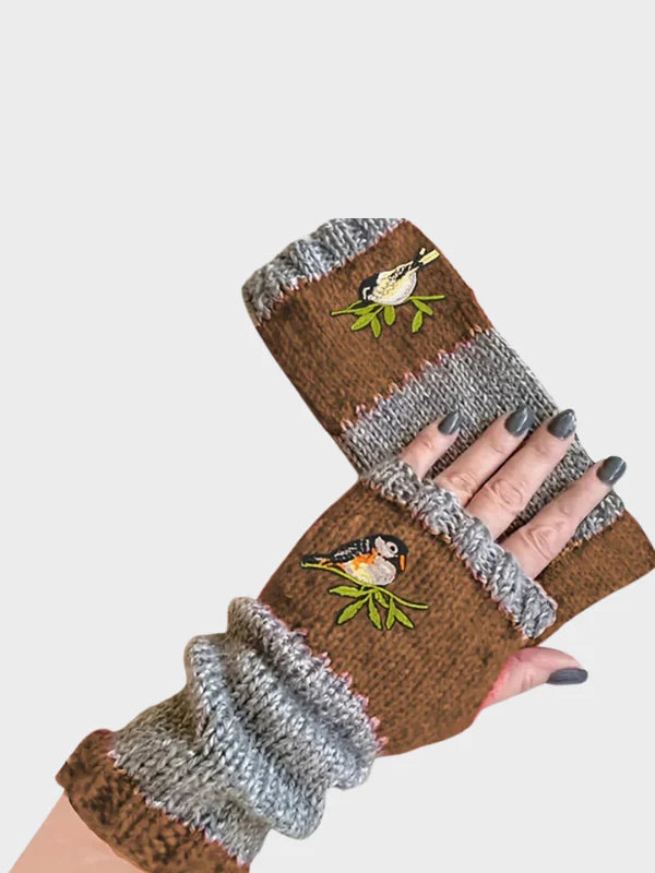 Women’s Fingerless Vintage-Inspired Gloves