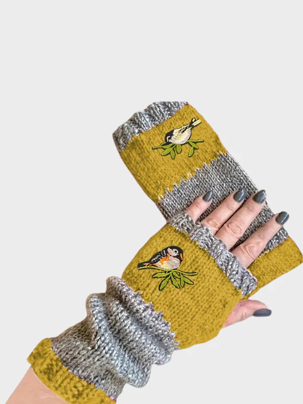 Women’s Fingerless Vintage-Inspired Gloves
