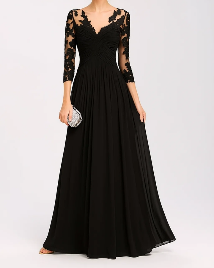 Women's Flowing Maxi Dress With Relaxed Silhouette