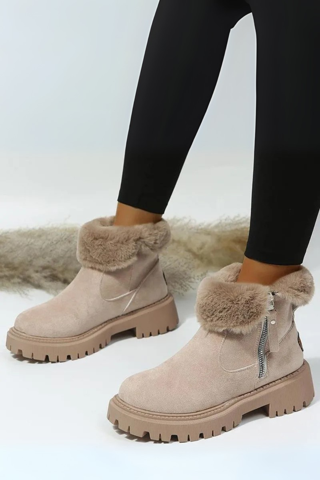 Women’s Mid-Calf Padded Winter Boots