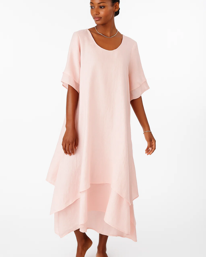 Women's Minimalist Midi Dress