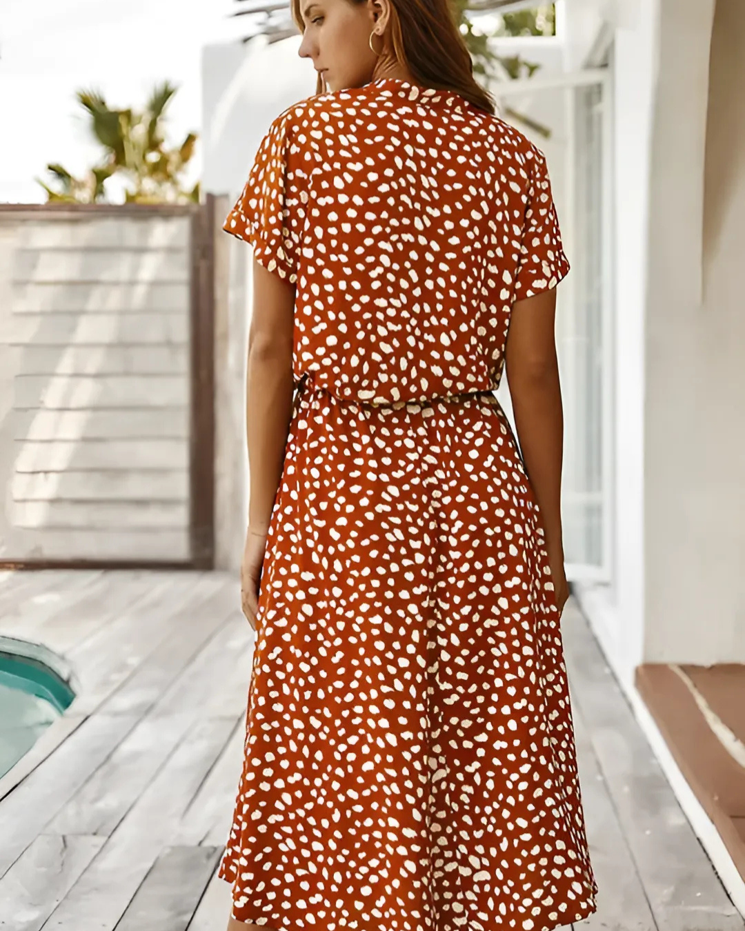 Women's Casual Midi Dress