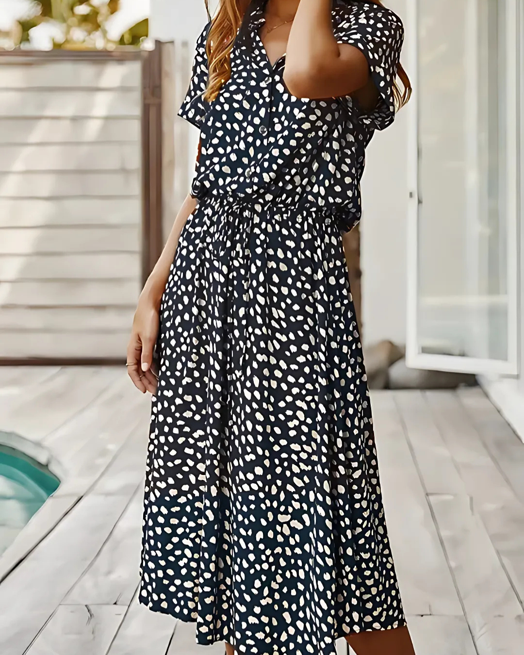 Women's Casual Midi Dress