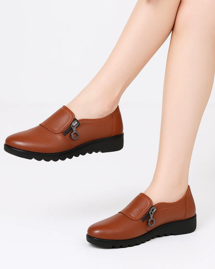 Women's Casual Shoes With Zip Fastening
