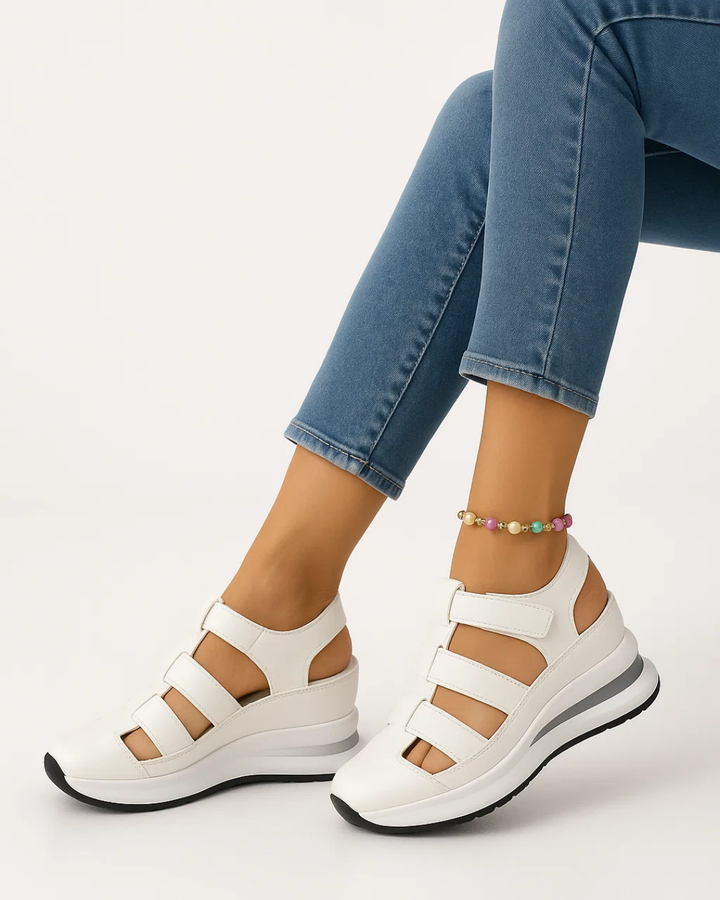 Women's Casual Wedge Closed Sandals