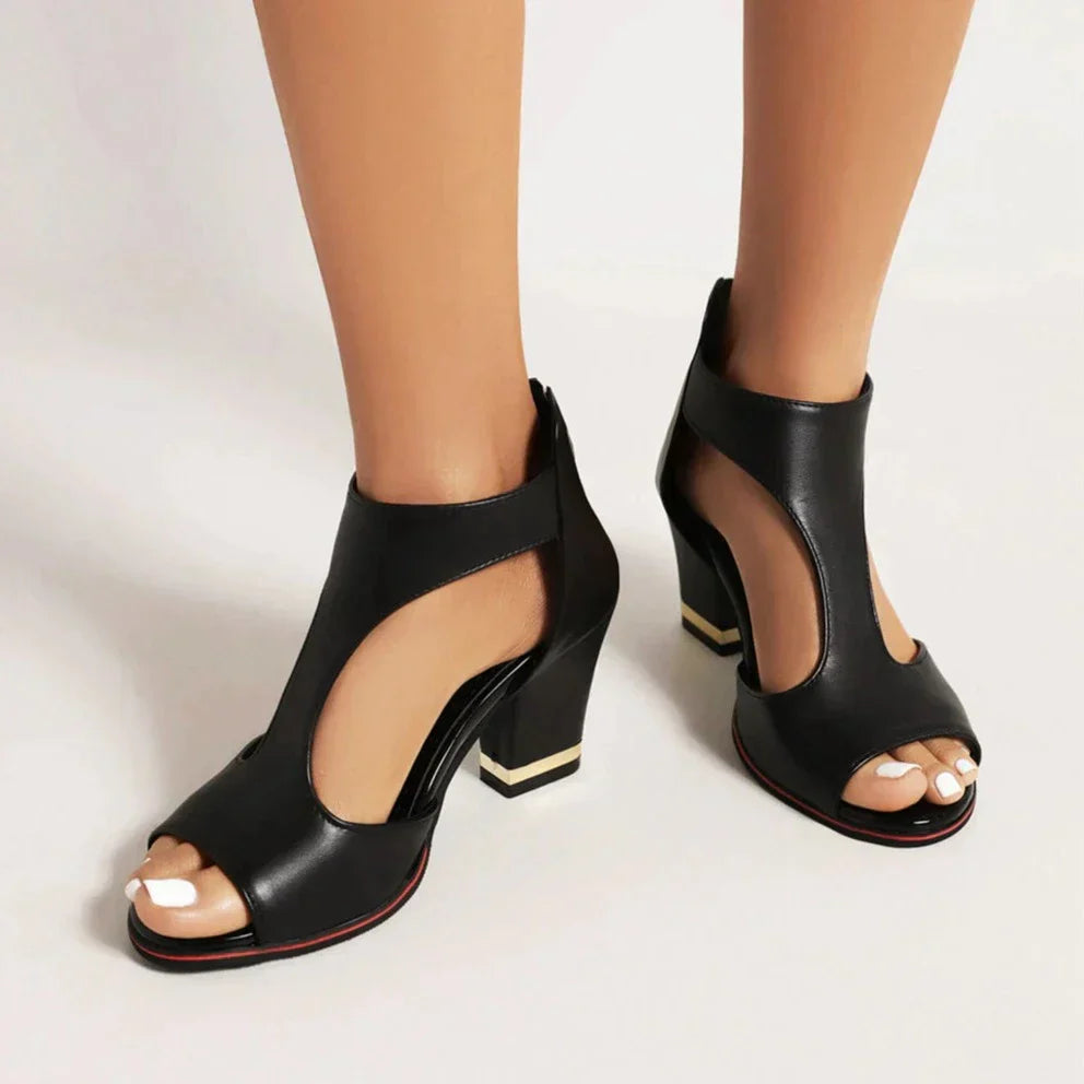 Women’s Chic Open-Toe Heeled Sandals