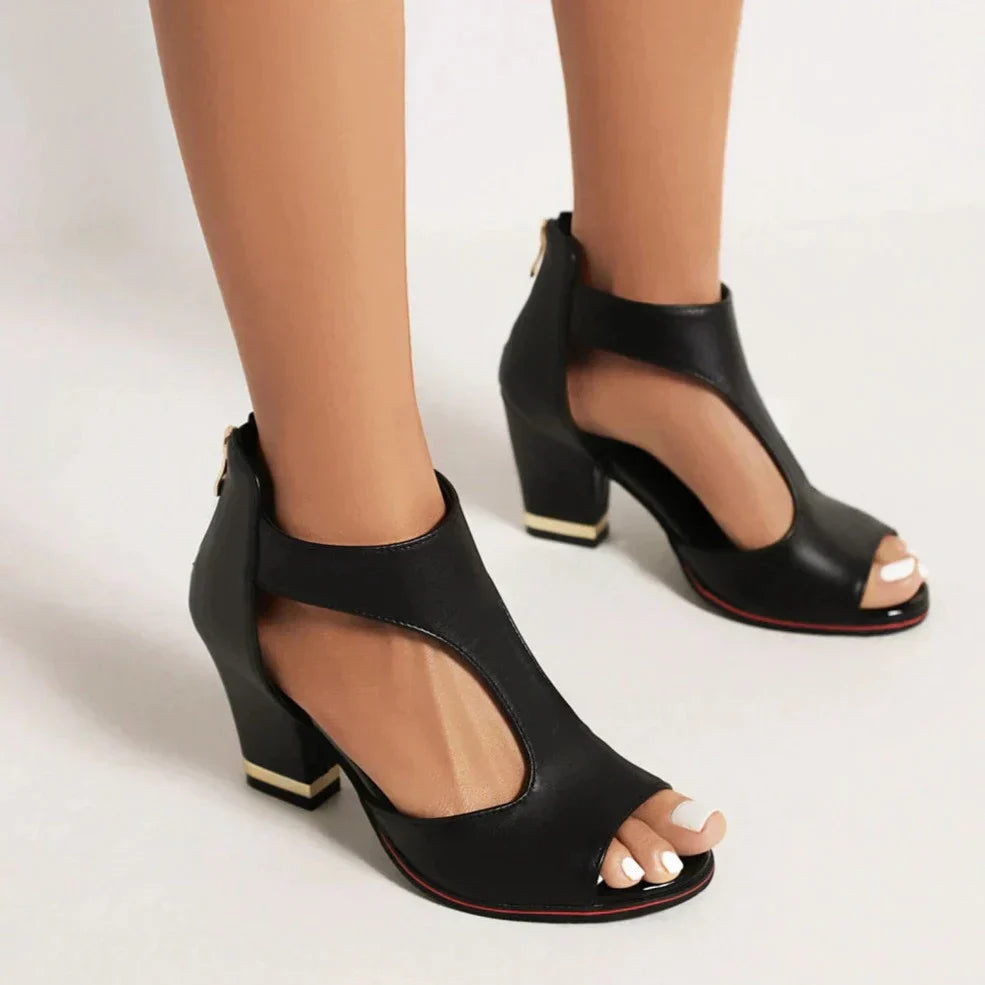 Women’s Chic Open-Toe Heeled Sandals