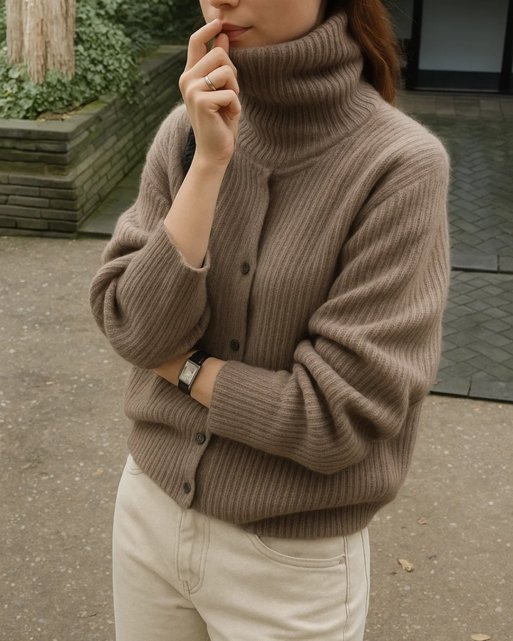 Women's Chic Turtleneck Sweater