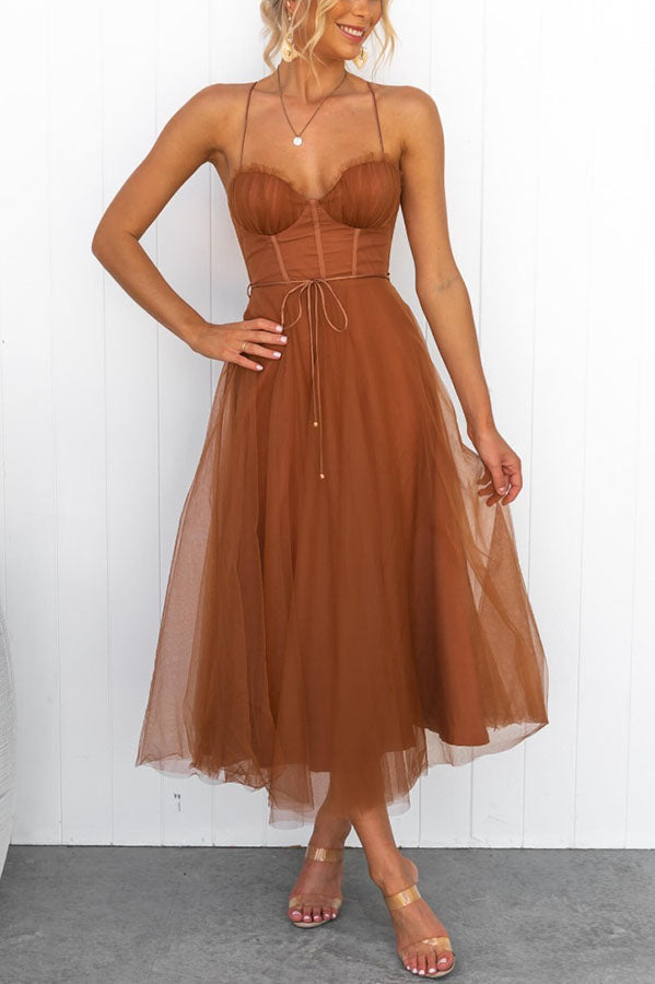 Women's Elegant Corset Style Dress
