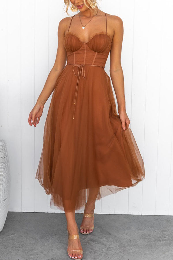 Women's Elegant Corset Style Dress