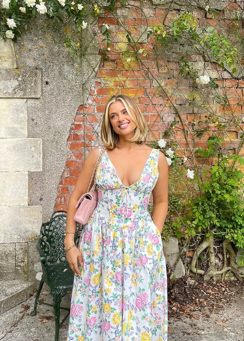 Women's Elegant Floral Summer Dress