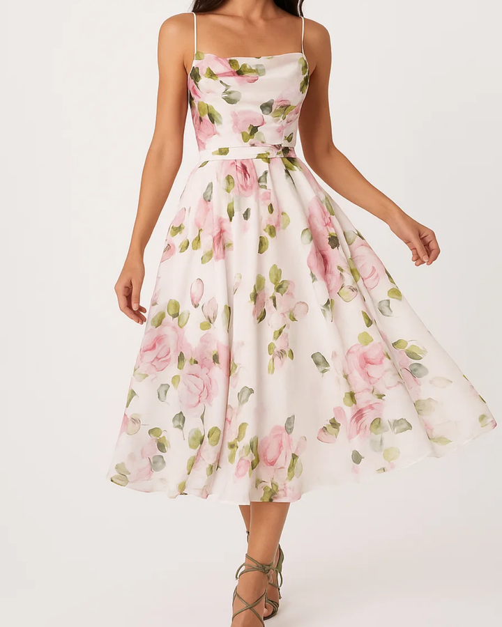 Women's Elegant Flowy Summer Dress