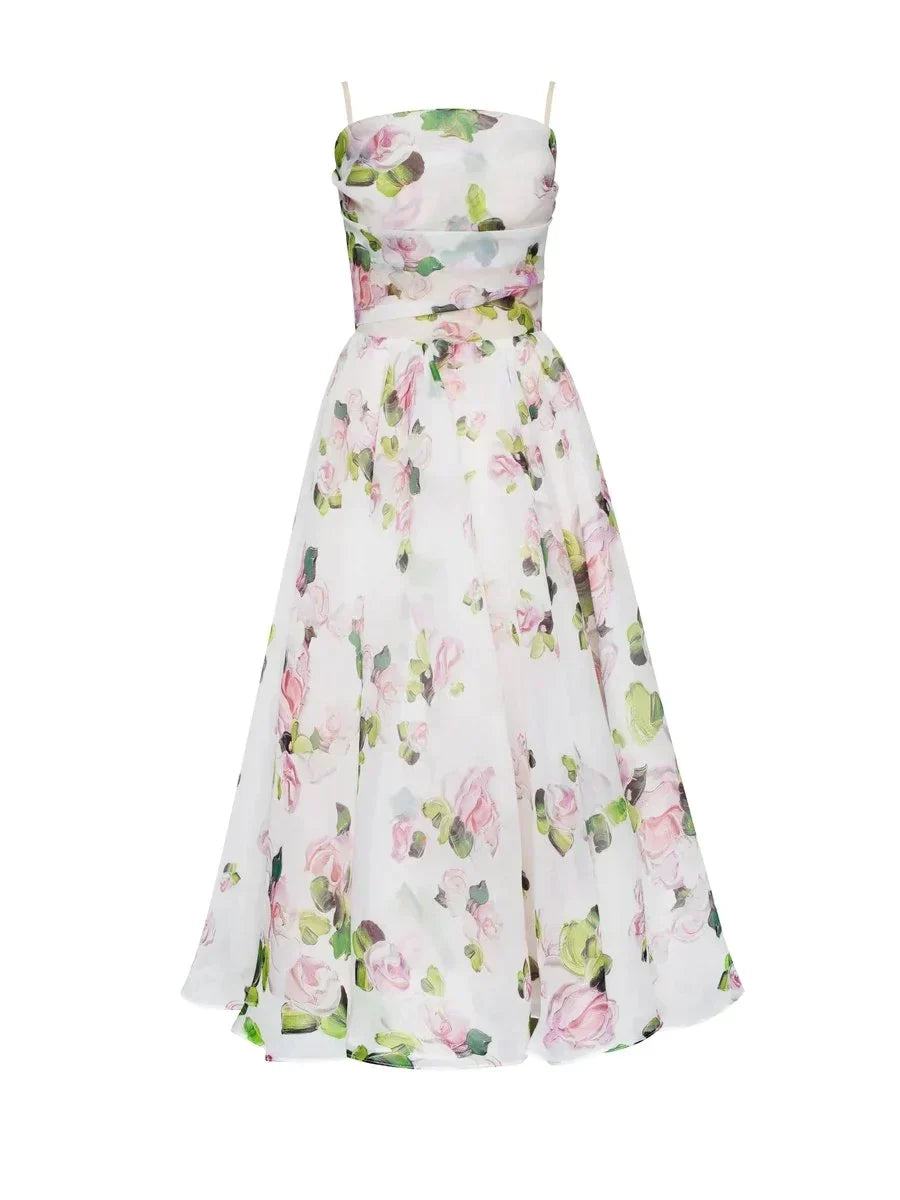 Women's Elegant Flowy Summer Dress