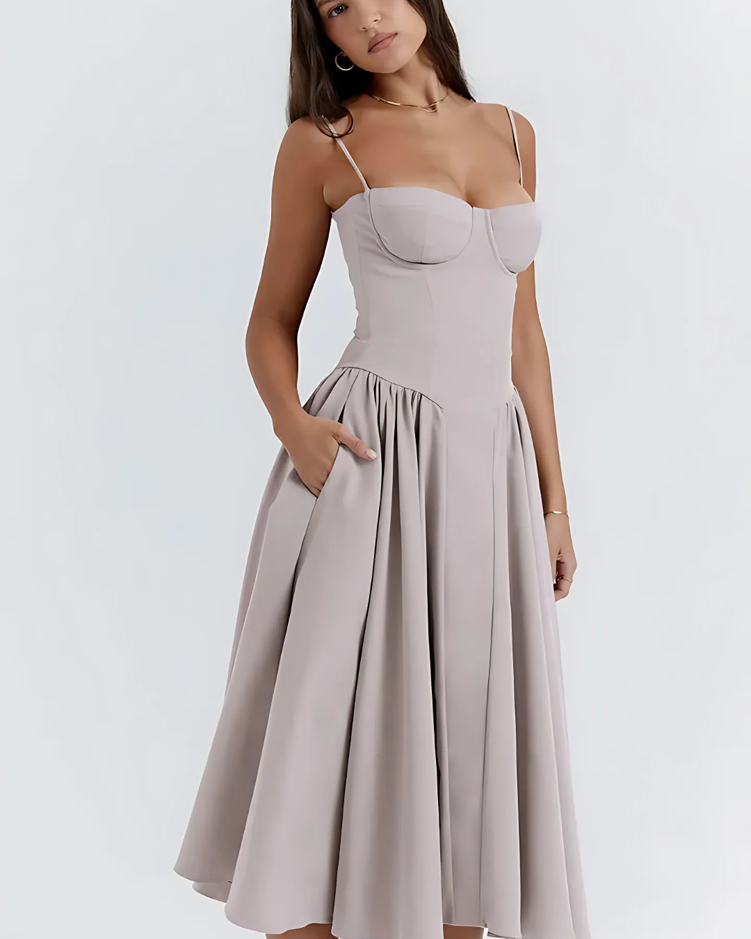 Women's Elegant Flowy Summer Dress